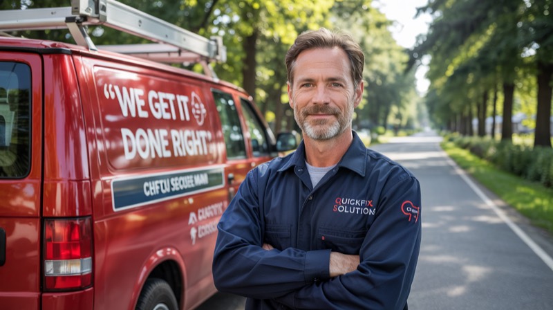 A friendly field service professional ready to help